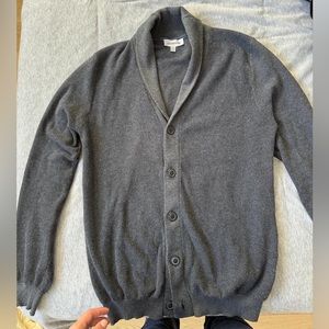 Dark grey Le Chateau cardigan size L